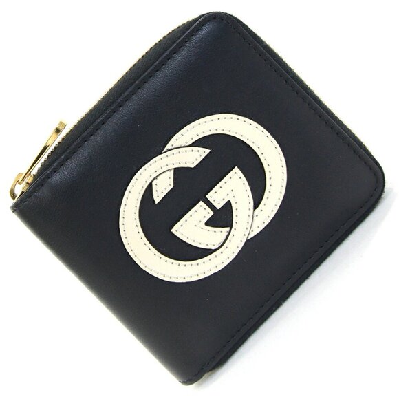 GUCCI Black Leather Wallet - Picture 1 of 10